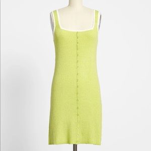 Modcloth “Matcha Do About Nothing” Sweater Dress